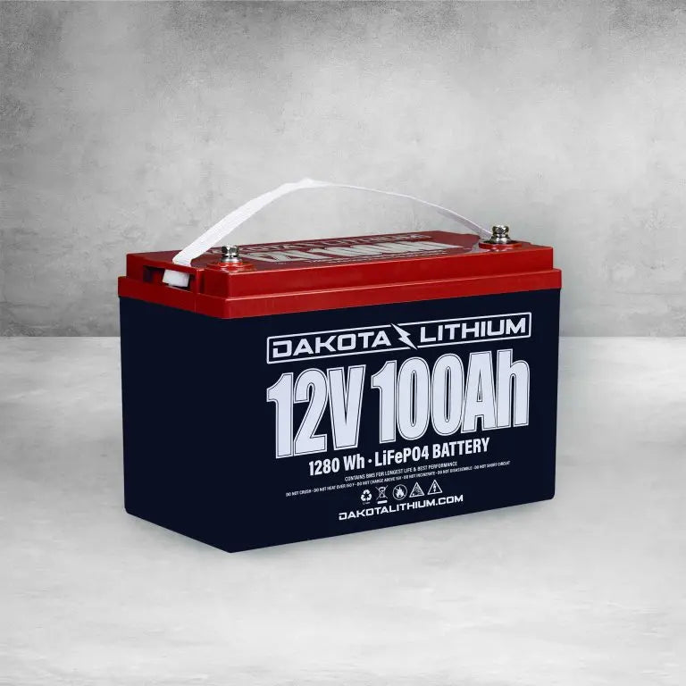 DAKOTA LITHIUM 12V 100AH DEEP CYCLE LIFEPO4 BATTERY - Connect-Ease. Connect all your marine equipment with ease.