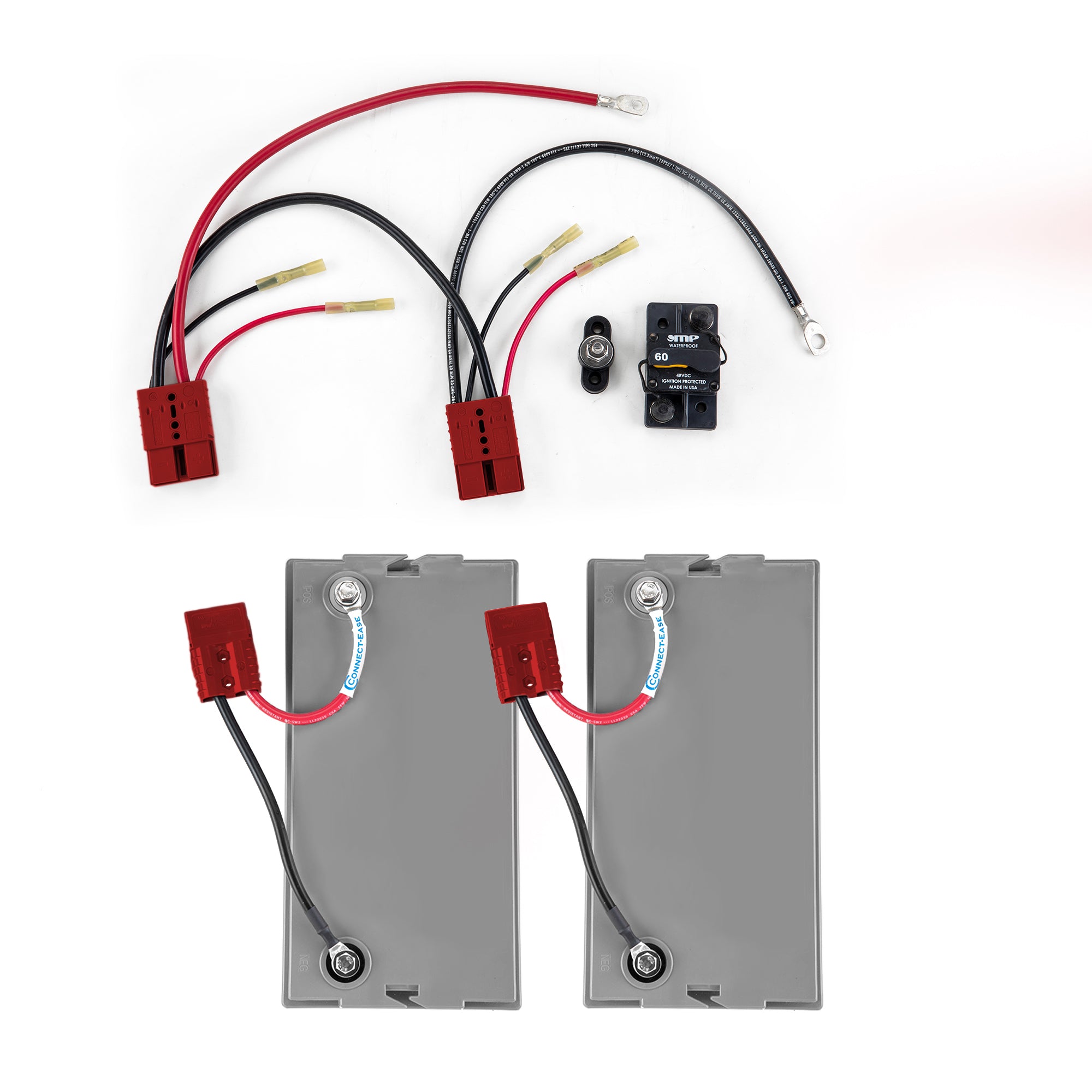 24V Pro Series Trolling Motor Kit — 6-Gauge with On-Board Charging