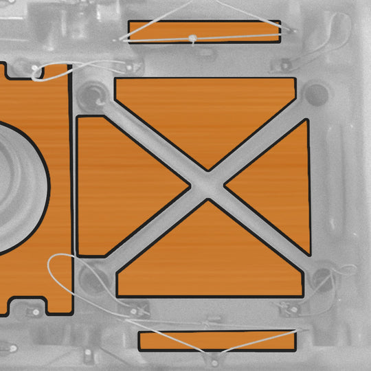 Sea Ghost 130 Premium Deck Padding - Connect-Ease. Connect all your marine equipment with ease.