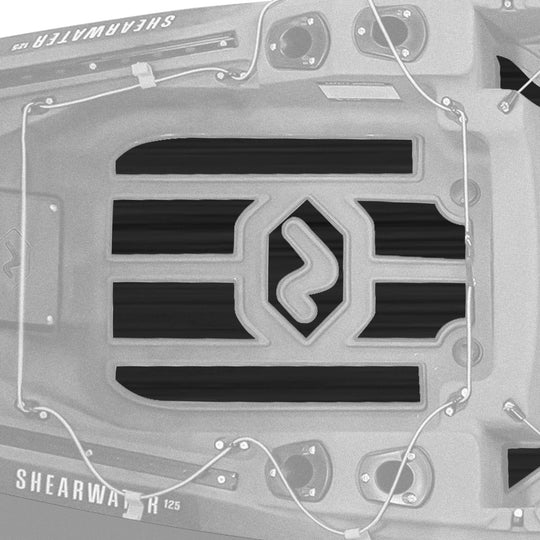 Shearwater 125 Premium Deck Padding - Connect-Ease. Connect all your marine equipment with ease.