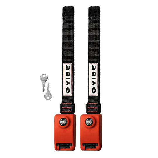 Vibe Locking 10' Straps (2 pk) - Connect-Ease. Connect all your marine equipment with ease.