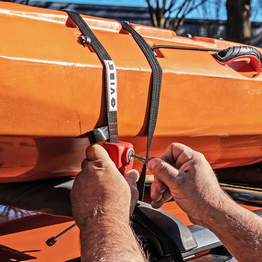 Vibe Locking 10' Straps (2 pk) - Connect-Ease. Connect all your marine equipment with ease.