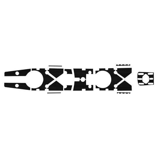 Yellowfin 130T Premium Deck Padding - Connect-Ease. Connect all your marine equipment with ease.