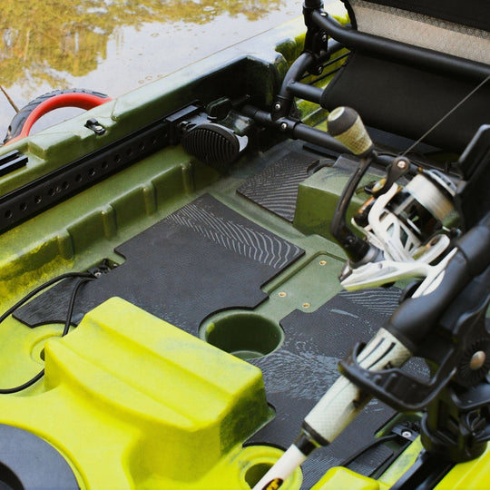 Yellowfin 100 Kayak Deck Padding - Connect-Ease. Connect all your marine equipment with ease.