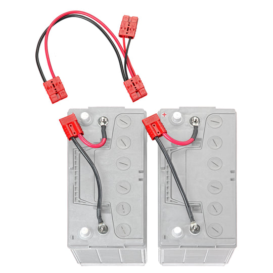12 Volt Parallel Battery Connection Kit (RCE12VBPK) - Connect-Ease. Connect all your marine equipment with ease.