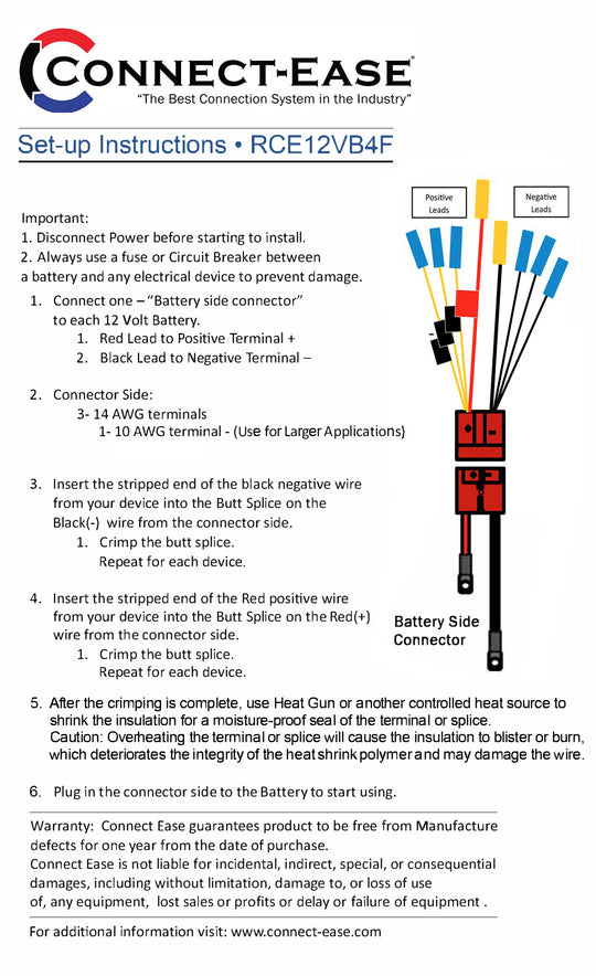 RCE12VB4F - Connect-Ease. Connect all your marine equipment with ease.