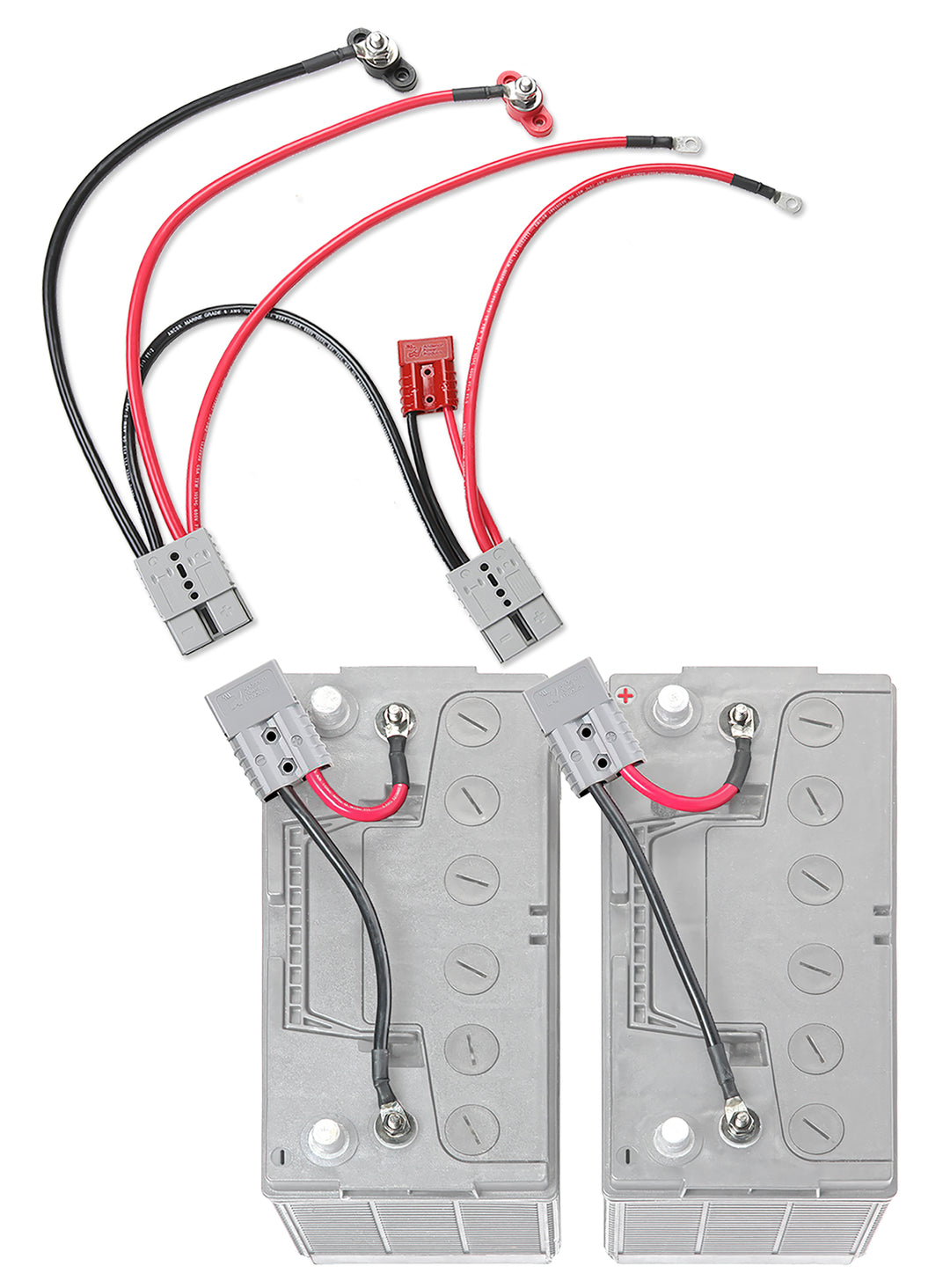 Outboard Dual Battery Isolator/ACR & Accessories Kit - RCE12VBM6IK - Connect-Ease. Connect all your marine equipment with ease.