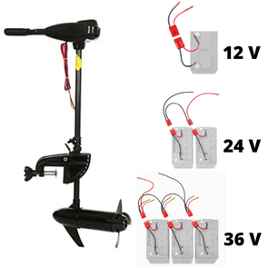 12V 24V 36V Trolling Motors with and with out onboard charging systems