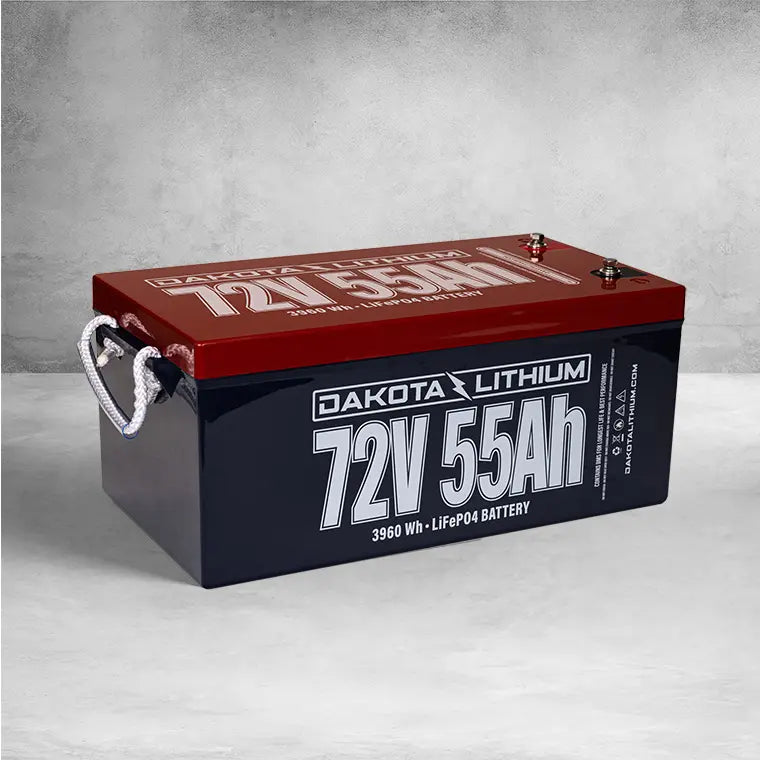 DAKOTA LITHIUM 72V 55AH DEEP CYCLE LIFEPO4 SINGLE BATTERY - Connect-Ease. Connect all your marine equipment with ease.