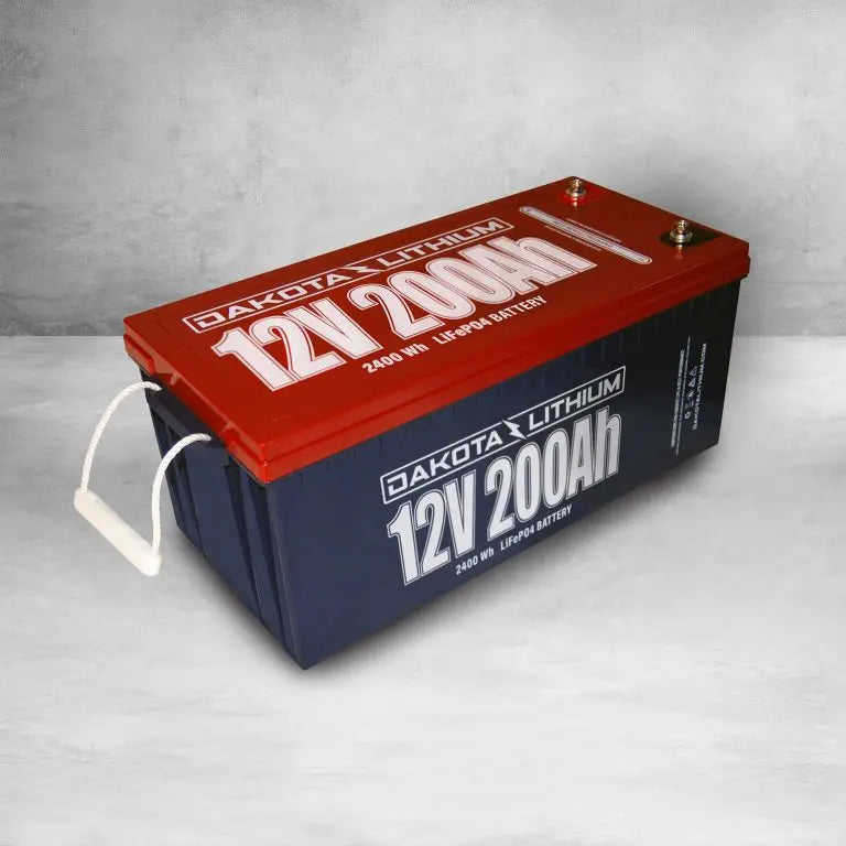 DAKOTA LITHIUM 200 AH 12V LIFEPO4 DEEP CYCLE BATTERY - Connect-Ease. Connect all your marine equipment with ease.