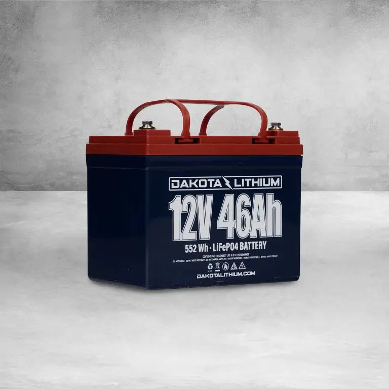 12V 46AH DAKOTA LITHIUM U1 LIFEPO4 BATTERY - Connect-Ease. Connect all your marine equipment with ease.