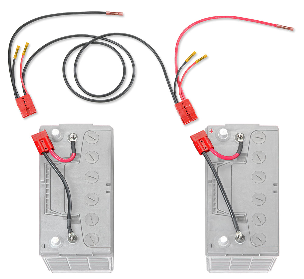 24V Pro 6 gauge trolling motor wiring kit separated battery wiring RCE24V5PRO Lithium compatible