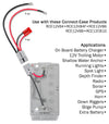 Camper Connection with Auxiliary Connector (RCE12VBM6K) Lithium Compatible - Connect-Ease. Connect all your marine equipment with ease.