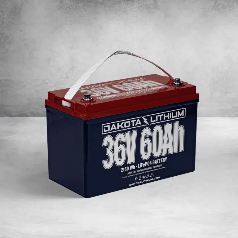 DAKOTA LITHIUM 36V 60AH DEEP CYCLE LIFEPO4 SINGLE BATTERY - Connect-Ease. Connect all your marine equipment with ease.
