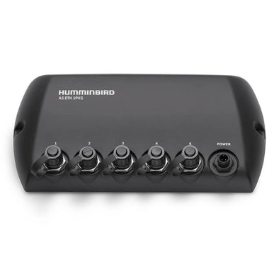 Humminbird 5 Port Ethernet Switch - Connect-Ease. Connect all your marine equipment with ease.