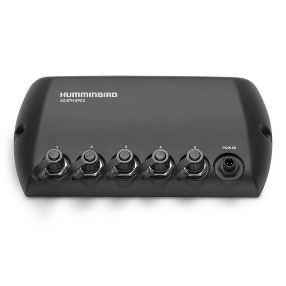 Humminbird 5 Port Ethernet Switch - Connect-Ease. Connect all your marine equipment with ease.