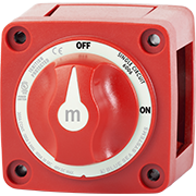Blue Sea M Series battery Switch single Circuit On/Off - Connect-Ease. Connect all your marine equipment with ease.