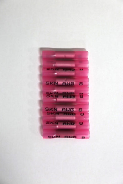 8 AWG Heat Shrink Butt Splices - 10 in each pack (CE8BS) Lithium Compatible - Connect-Ease. Connect all your marine equipment with ease.