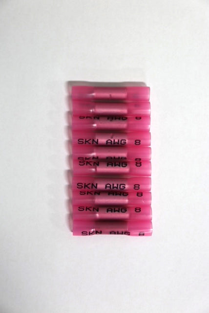 8 AWG Heat Shrink Butt Splices - 10 in each pack (CE8BS) Lithium Compatible - Connect-Ease. Connect all your marine equipment with ease.