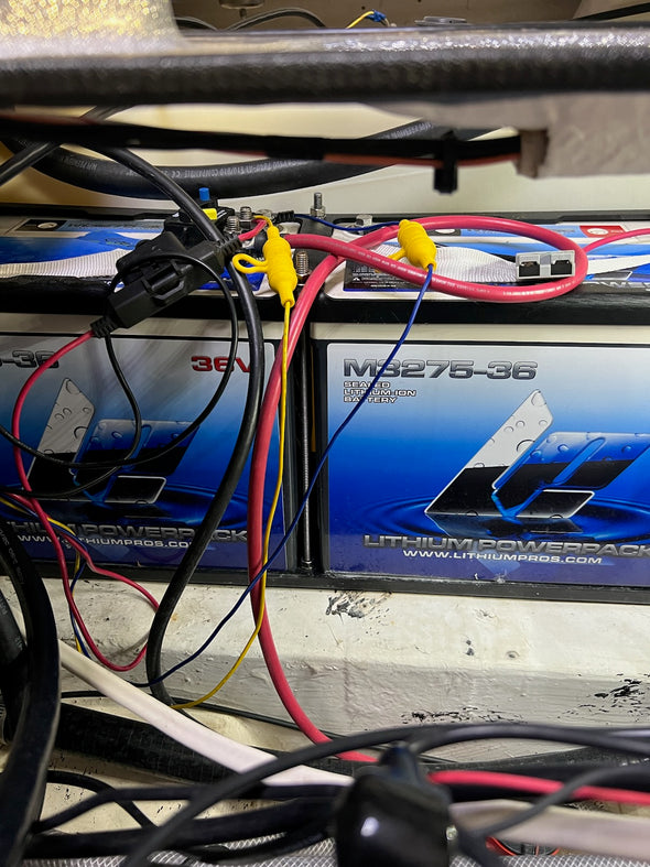 36V Ignite 36V Trolling Motor System for Single Case Lithium Battery RCE36VSCK - Connect-Ease. Connect all your marine equipment with ease.