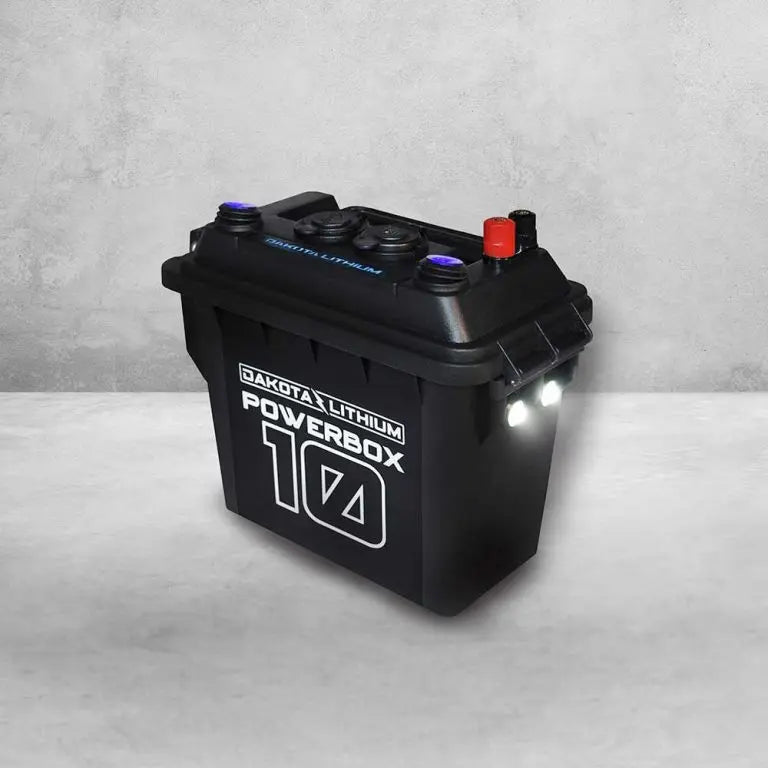 DAKOTA LITHIUM POWERBOX 10, 12V 10AH BATTERY INCLUDED - Connect-Ease. Connect all your marine equipment with ease.