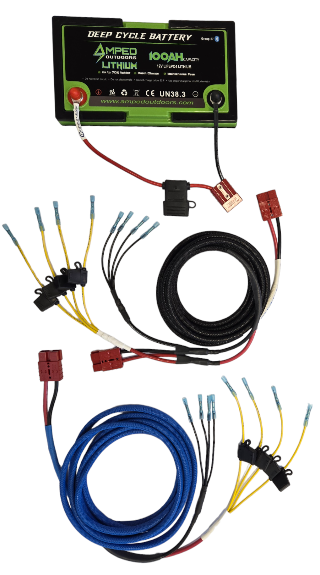 The Clean Power Advantage Starts Here Graph Power Pro  19-22 Electronics wiring harness Lithium Compatible - Connect-Ease. Connect all your marine equipment with ease.