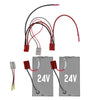 “Double Time” 24V parallel kit for (2) 24V batteries to (1) 24V trolling motor w/ charging leads - Connect-Ease. Connect all your marine equipment with ease.
