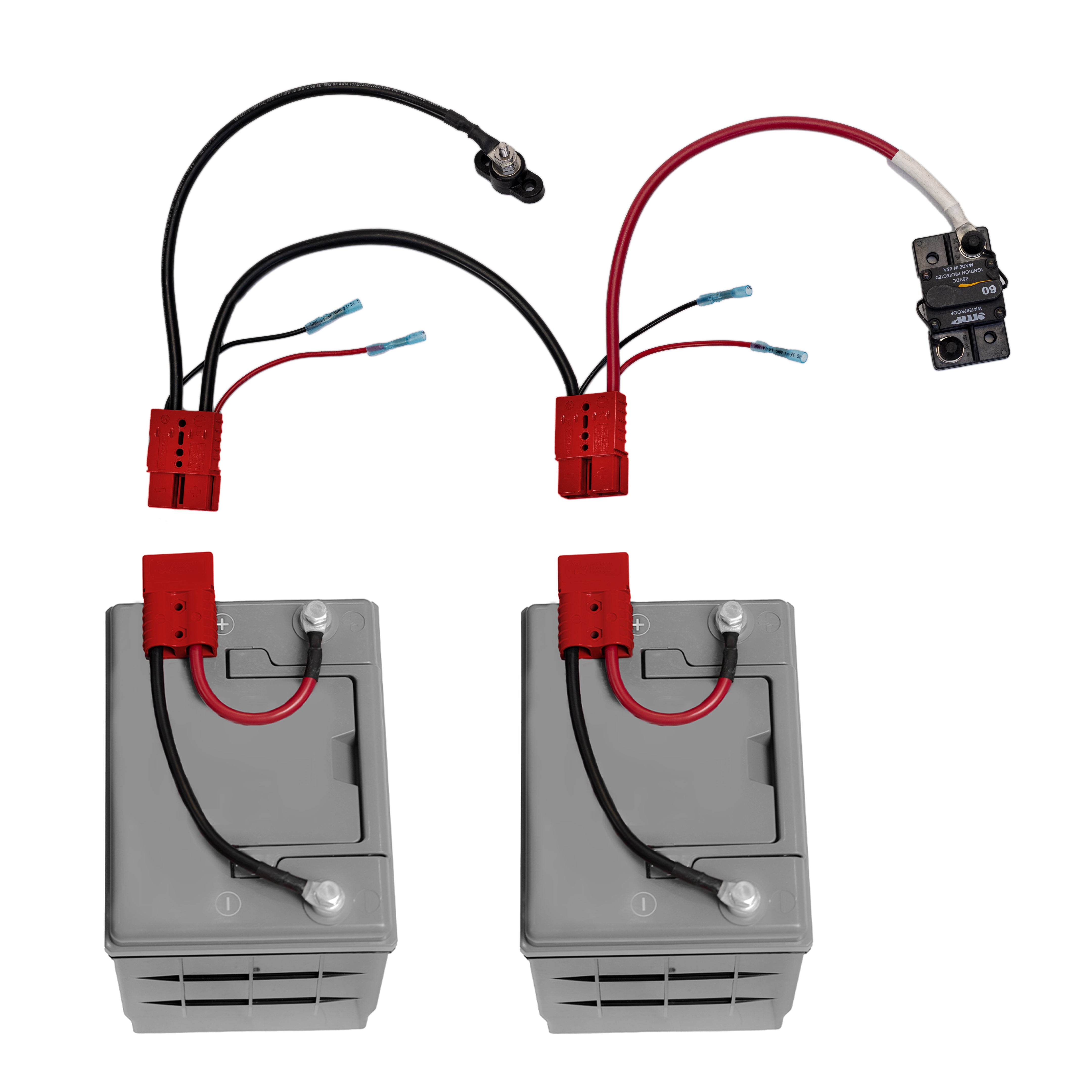 24V Pro Series Trolling Motor Kit — 6-Gauge with On-Board Charging