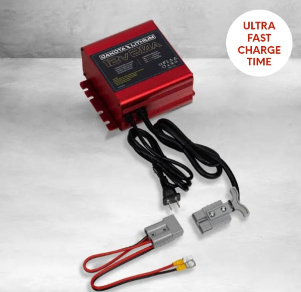 ULTRA FAST 12V 20A LITHIUM LIFEPO4 BATTERY CHARGER - Connect-Ease. Connect all your marine equipment with ease.