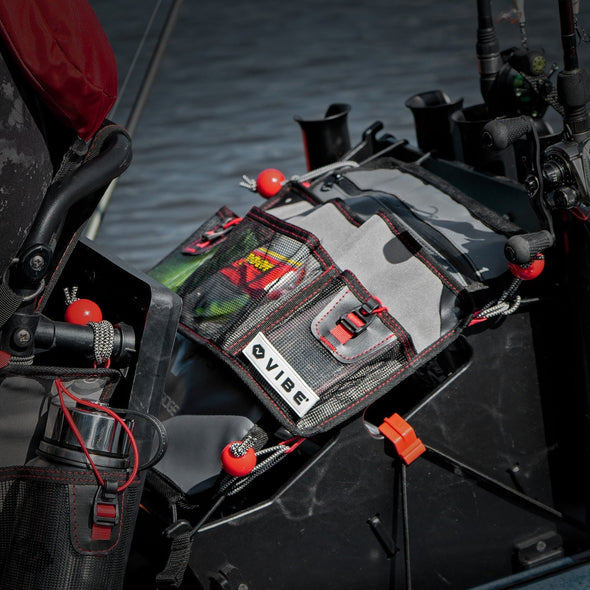 Mesh 3-Pocket Gear Organizer - Connect-Ease. Connect all your marine equipment with ease.