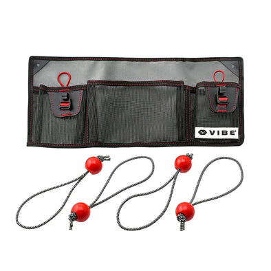 Mesh 3-Pocket Gear Organizer - Connect-Ease. Connect all your marine equipment with ease.