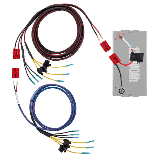Graph Power Rigger — THE ULTIMATE 16-18 FT Console &amp; Bow Electronics Wiring System for AVID FISHERMAN