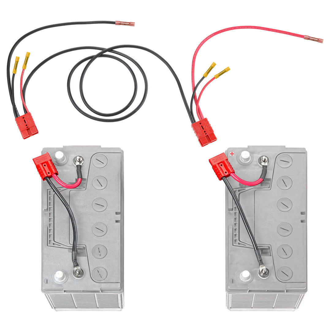 24V Trolling Motor Connection Kit with 5 ft Extension — For Separated Battery Compartments