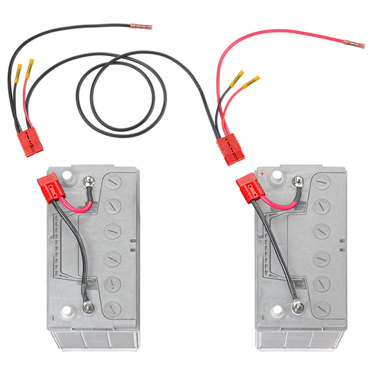 24V Trolling Motor Connection Kit with 5 ft Extension — For Separated Battery Compartments