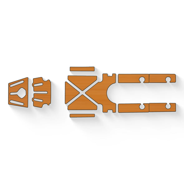 Sea Ghost 110 Premium Deck Padding - Connect-Ease. Connect all your marine equipment with ease.