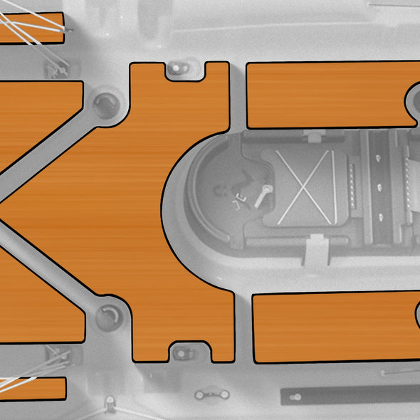 Sea Ghost 110 Premium Deck Padding - Connect-Ease. Connect all your marine equipment with ease.