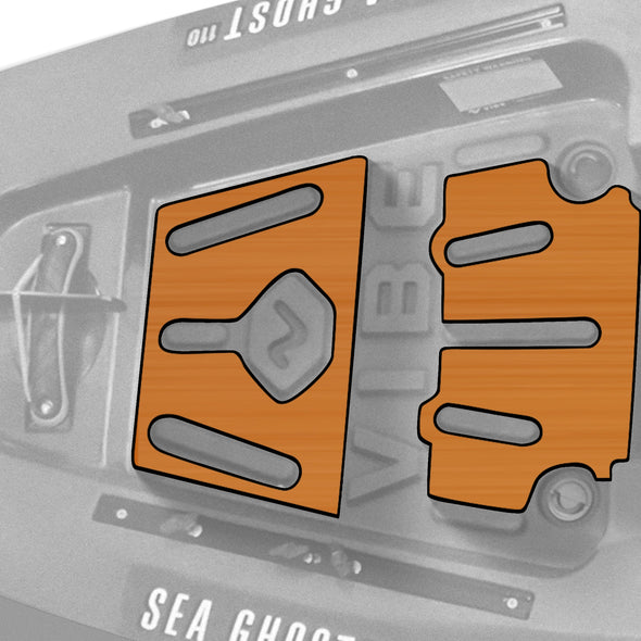 Sea Ghost 110 Premium Deck Padding - Connect-Ease. Connect all your marine equipment with ease.