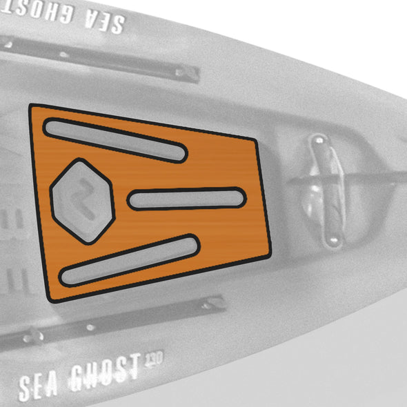 Sea Ghost 130 Premium Deck Padding - Connect-Ease. Connect all your marine equipment with ease.