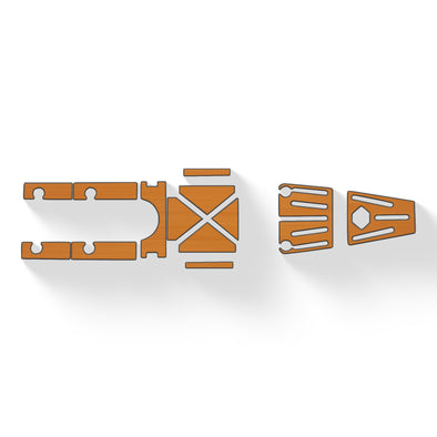 Sea Ghost 130 Premium Deck Padding - Connect-Ease. Connect all your marine equipment with ease.