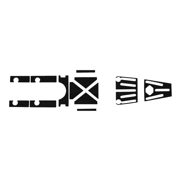 Sea Ghost 130 Premium Deck Padding - Connect-Ease. Connect all your marine equipment with ease.