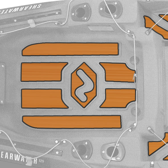 Shearwater 125 Premium Deck Padding - Connect-Ease. Connect all your marine equipment with ease.