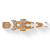 Shearwater 125 Premium Deck Padding - Connect-Ease. Connect all your marine equipment with ease.