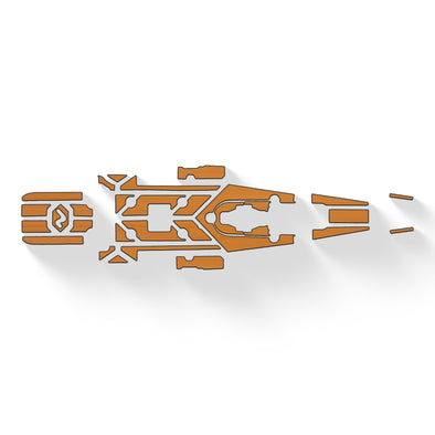 Shearwater 125 Premium Deck Padding - Connect-Ease. Connect all your marine equipment with ease.
