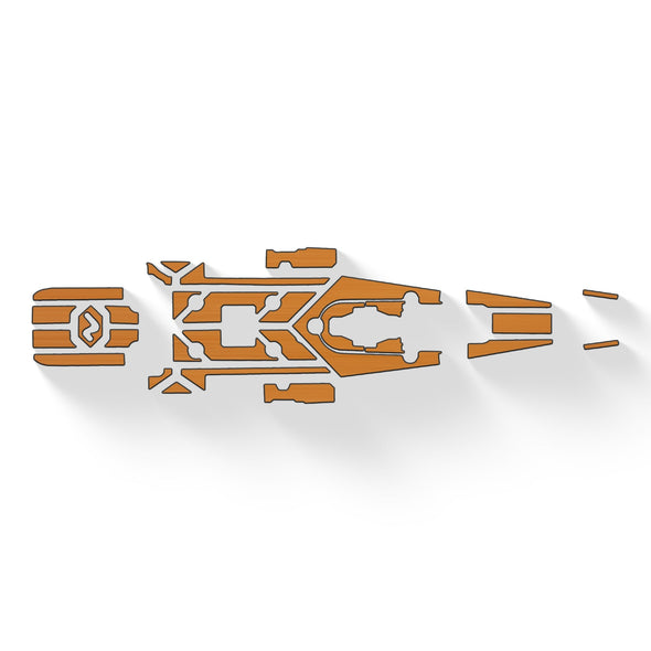 Shearwater 125 Premium Deck Padding - Connect-Ease. Connect all your marine equipment with ease.