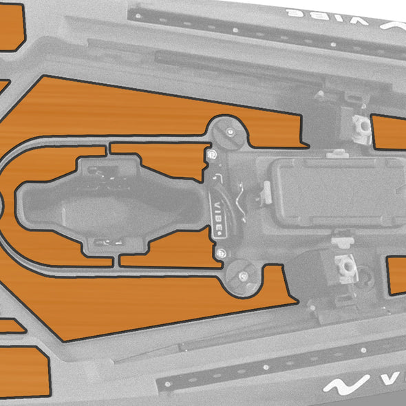 Shearwater 125 Premium Deck Padding - Connect-Ease. Connect all your marine equipment with ease.