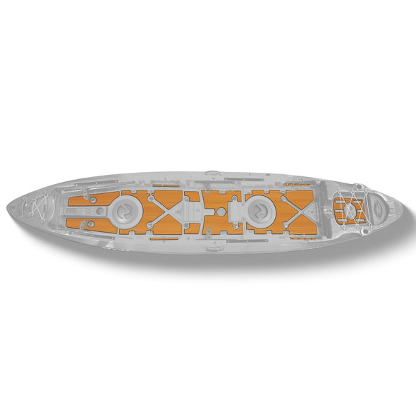Yellowfin 130T Premium Deck Padding - Connect-Ease. Connect all your marine equipment with ease.
