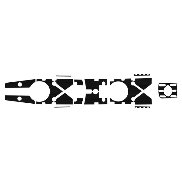 Yellowfin 130T Premium Deck Padding - Connect-Ease. Connect all your marine equipment with ease.
