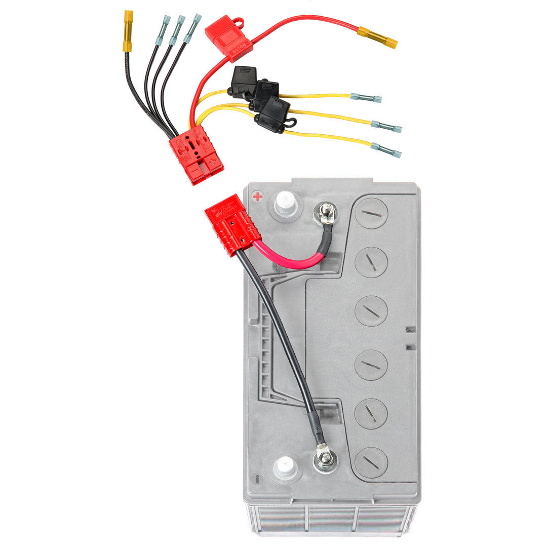 12 Volt Multi (4) Fused Connection Kit Fuses Included (RCE12VB4FK) - Connect-Ease. Connect all your marine equipment with ease.