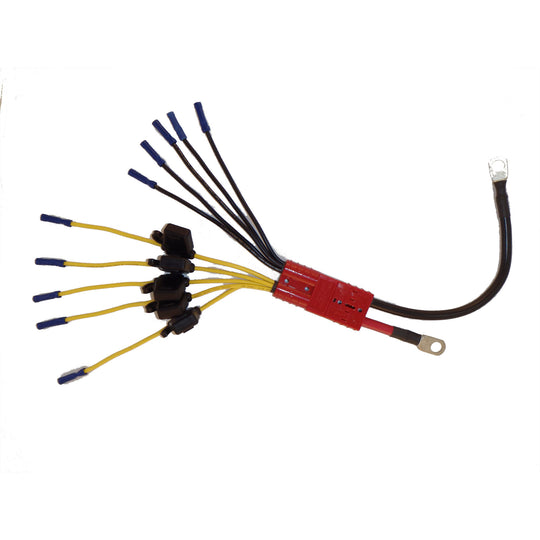 Multi Accessory (5) Fused Connection Kit (CE12VB5FK)* - Connect-Ease. Connect all your marine equipment with ease.