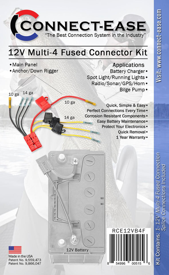 RCE12VB4F - Connect-Ease. Connect all your marine equipment with ease.
